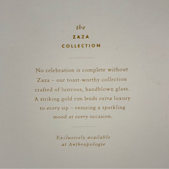 New Set of 2 Anthropologie Zaza Martini Glasses Honey Luster Marigold Iridescent - Picture 7 of 10